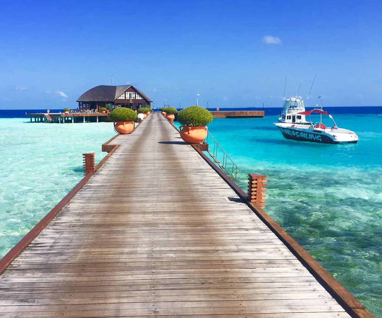 Wooden Pier Leading to Cabin Wooden Pier Leading to Cabin